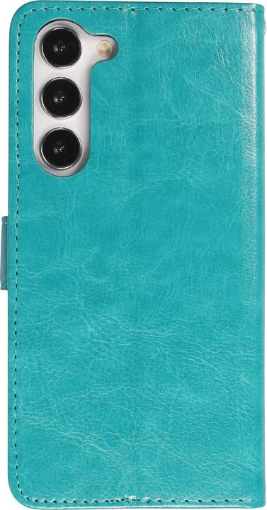 Produktbild PhoneLook Hülle Premium Flip Leder Tasche Türkis (Samsung Galaxy S25 Ultra)