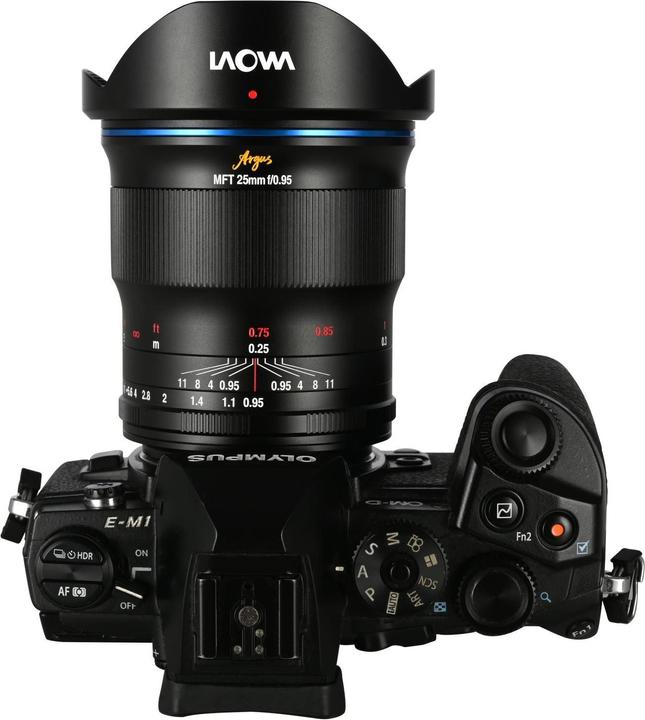 Actual product image Venus Optic Fixed focal length Laowa Argus 25 mm f/0.95 MFT APO - MFT (Micro Four Thirds, Micro Four Thirds)
