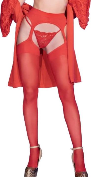 Chilirose - CR 4312 STRUMPFSTRÃoeMPFE ROT S/M (M, S)