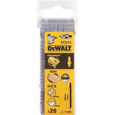 DeWalt, Lama, Lama per seghetto alternativo HCS legno <60mm 20pz