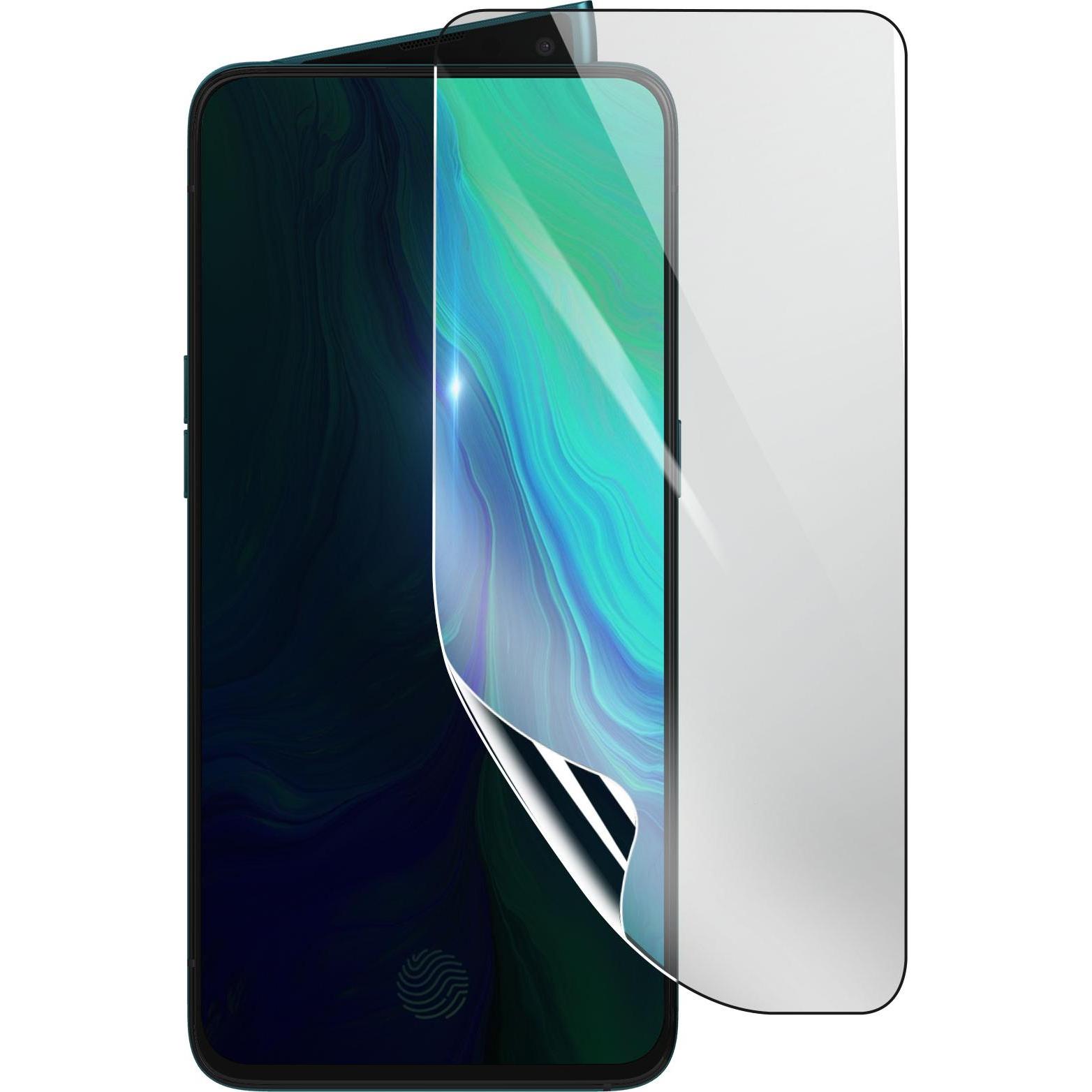 3MK Hydrogel Bildschirmfolie für Oppo Reno 10X Zoom (1 Stück, Oppo Reno 10x Zoom), Smartphone Schutzfolie, Transparent