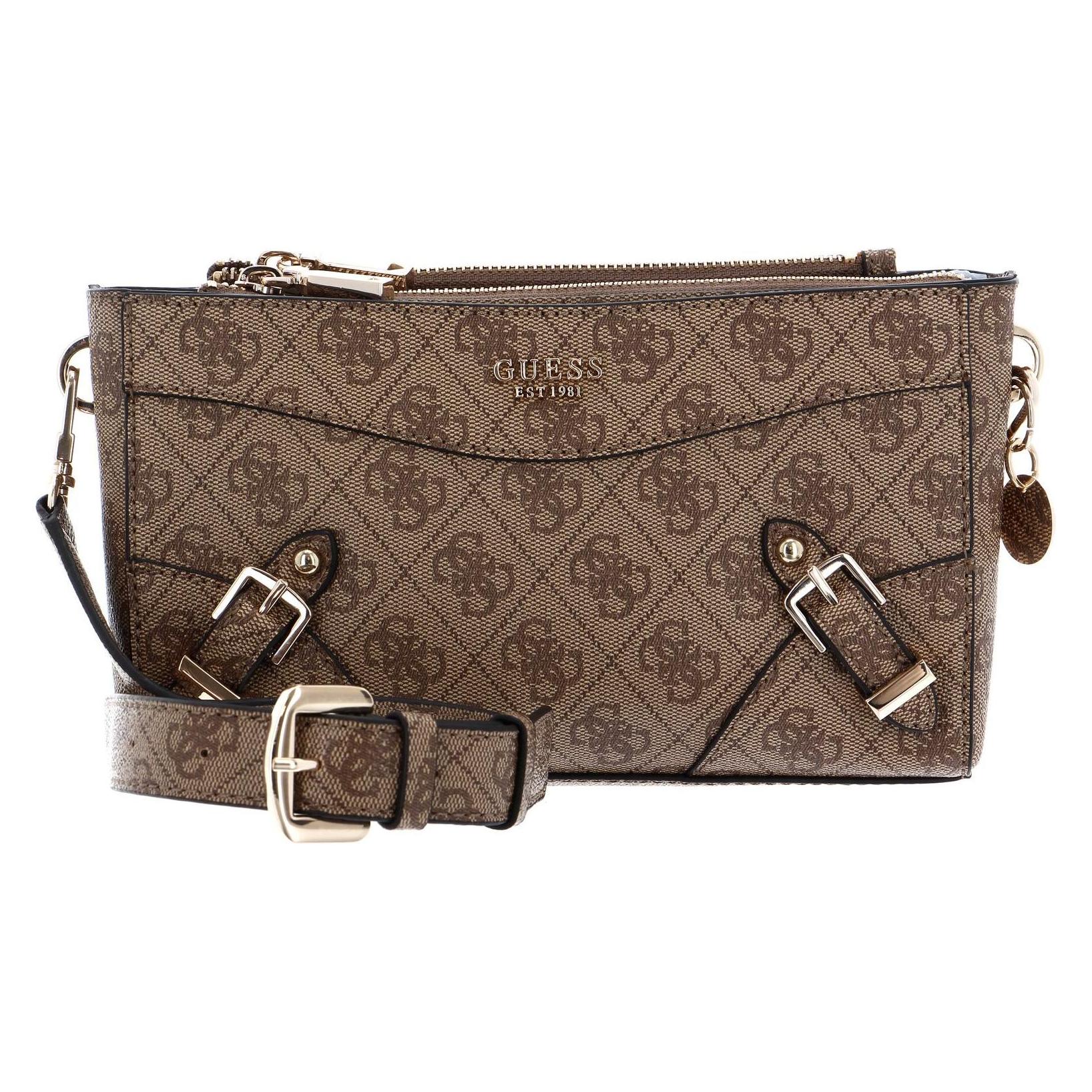 Guess, Damen, Handtasche, Didi Mini Double Compartment Top Zip