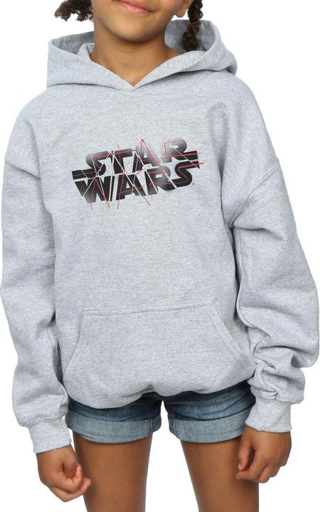 Immagine prodotto Star Wars The Last Jedi Spray Logo Felpa con Cappuccio Ragazze (128)