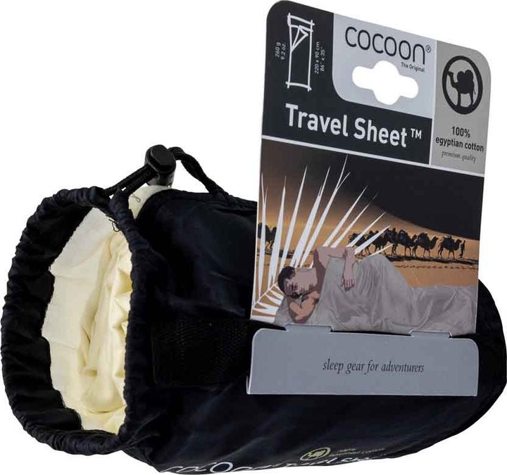 Actual product image Cocoon TravelSheet Egyptian Cotton (220 cm)