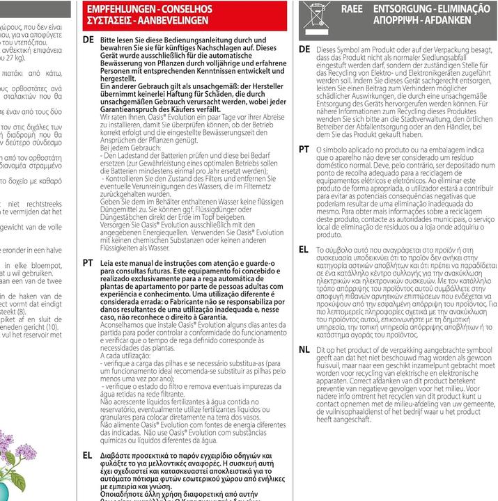 Actual product image Claber Oasis Evolution (Drip irrigation set, Irrigation computer)