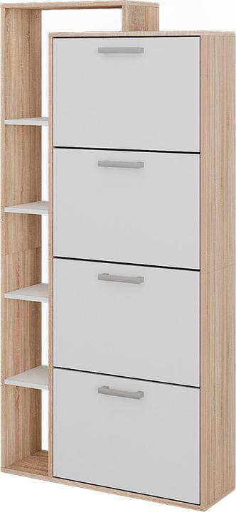 Sonoma Oak, White/Sonoma