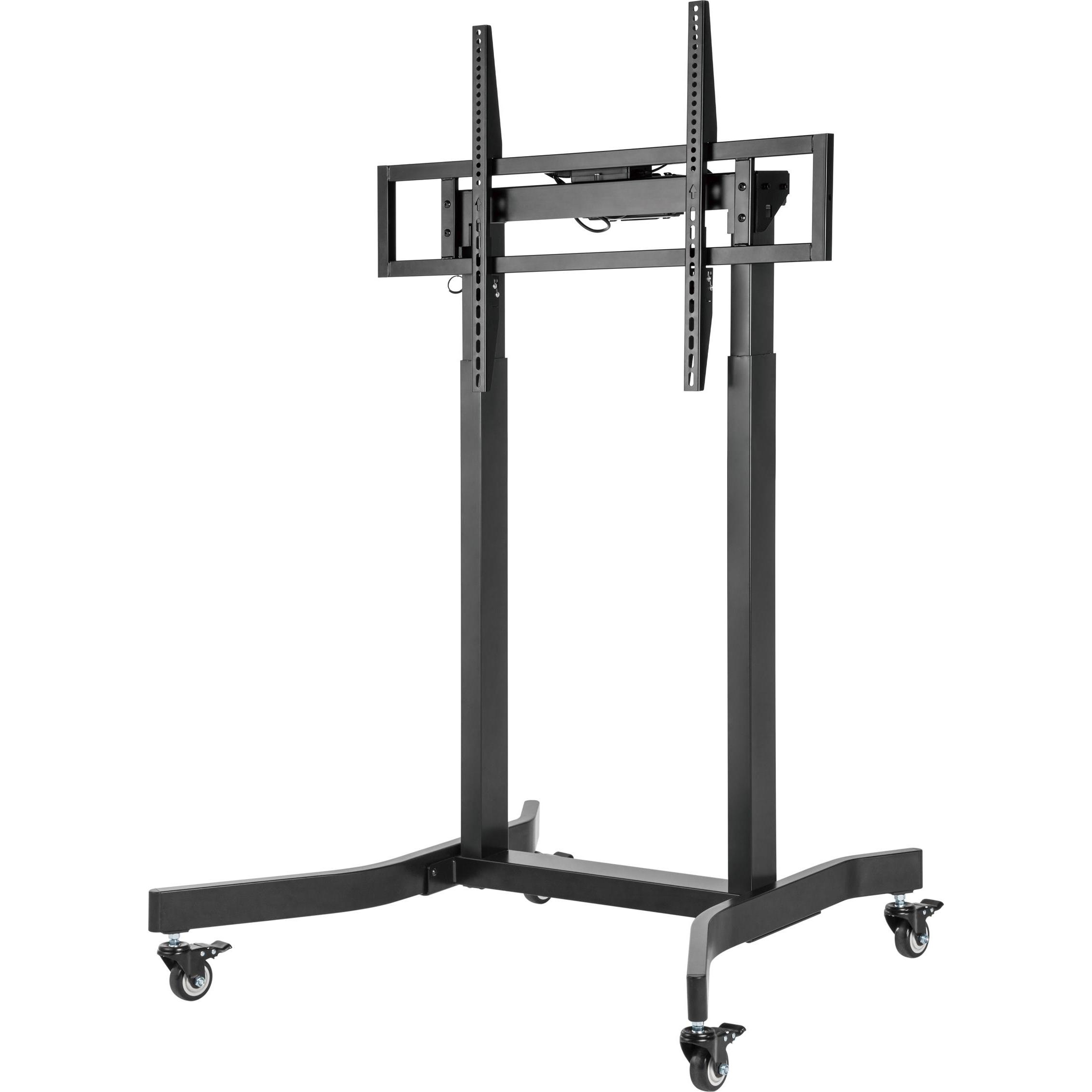 equip Bodenstandhalter 55-100"/ 1TFT 120kg schwarz (100", 120 kg), TV Ständer, Schwarz