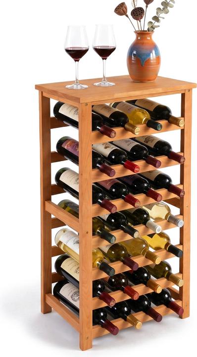 Actual product image Relaxdays winerack (28 bottles, 47 x 26 x 94 cm)