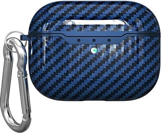 Produktbild Beline AirPods Carbon Cover Air Pods Pro niebieski /blue (Kopfhörer Hülle)