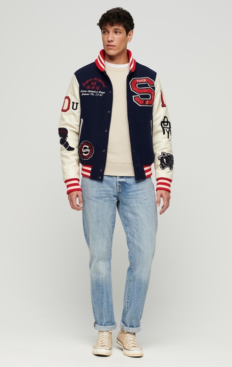 Produktbild Superdry College Varsity Patched Bomber (M)