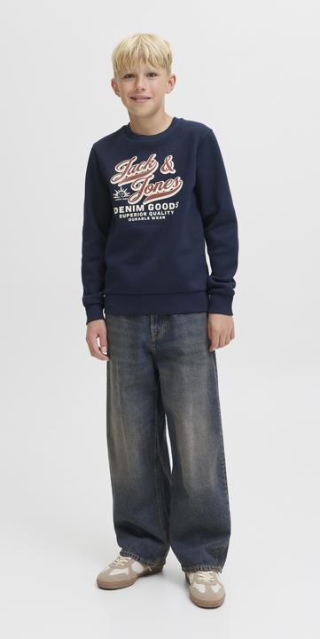 Actual product image Jack & Jones JJELOGO SWEAT CREW 2 COL 25/26 NOOS JNR (128)