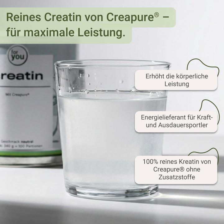 Actual product image For You Creatine (1 pcs., Powder, 340 g)