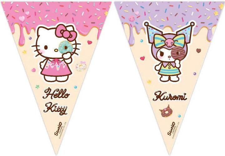Actual product image Procos Hello Kitty und Kuromi Girlande (1 pcs.)