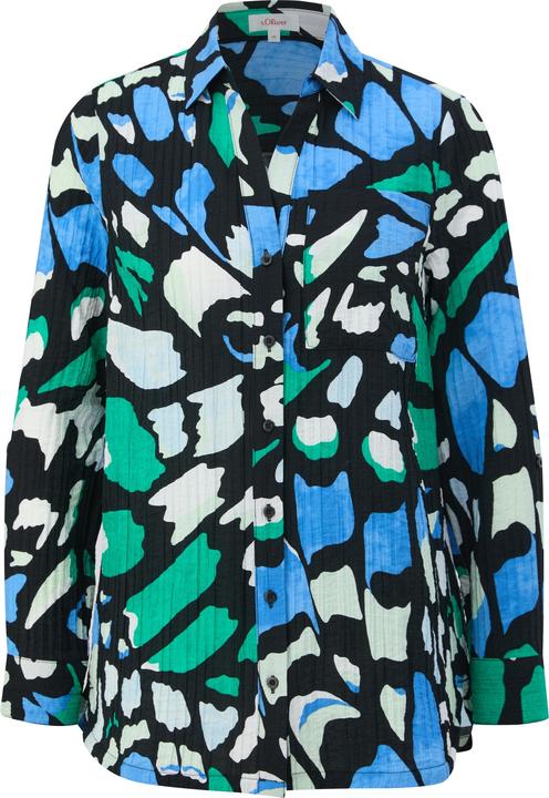 Immagine prodotto S.Oliver Bluse Longbluse aus Viskosemix (32)