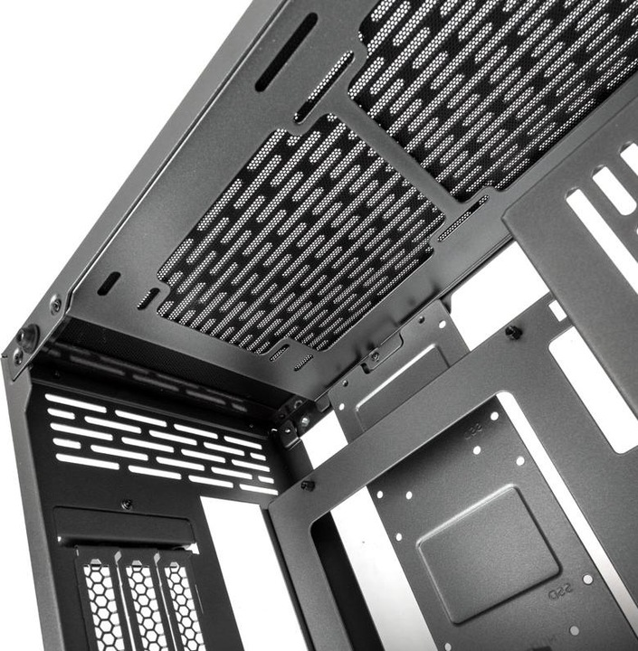 Actual product image Kolink Rocket Heavy Vented Edition Aluminum Mini-ITX Case (Mini-ITX)