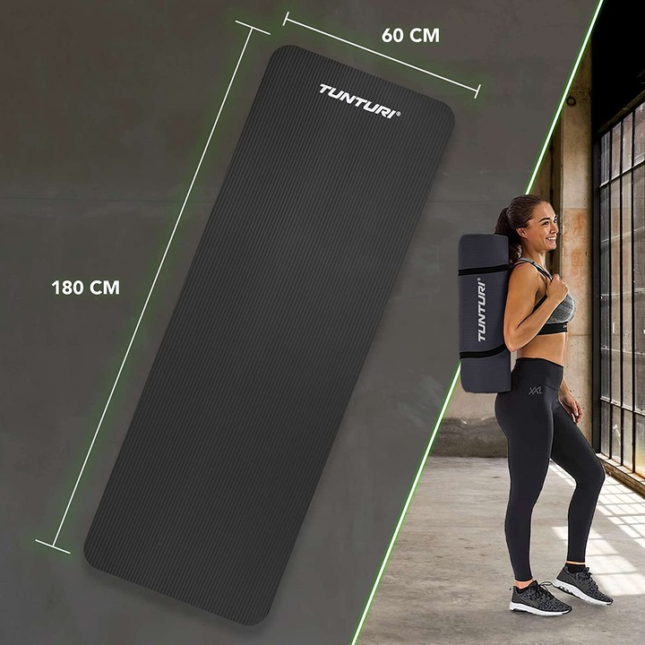 Actual product image Tunturi NBR Fitness Matte (15 mm)