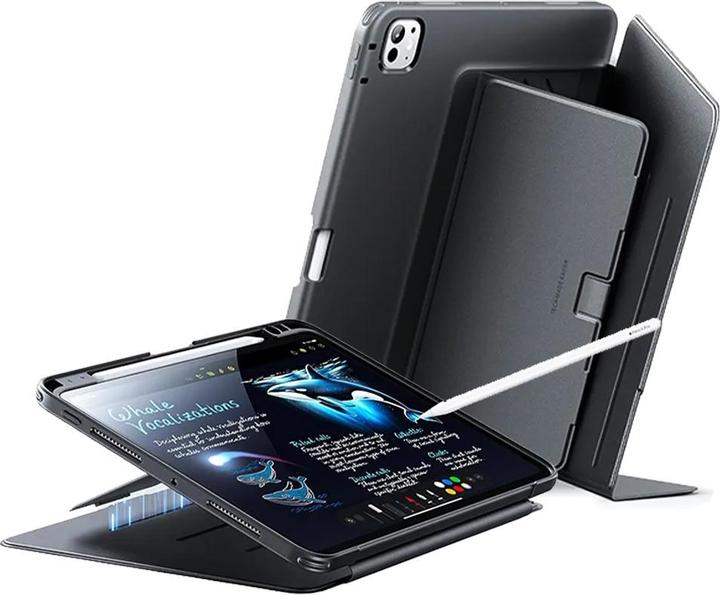 Image du produit ESR - Flip Hybrid (with Pencil Holder) - iPad Pro 13 (2024) / iPad Pro 13 (2025) - Black (Apple iPad Pro 13 2024, Apple iPad Pro 13 2025)