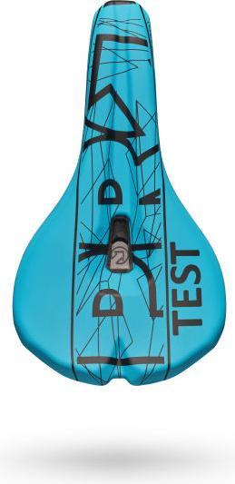 Actual product image PRO Bike Gear Test saddle MSU 1.3 E-MTB, blue, stainless steel frame, 142mm