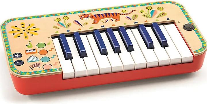 Actual product image Djeco Keyboard (English, French, German, Italian)