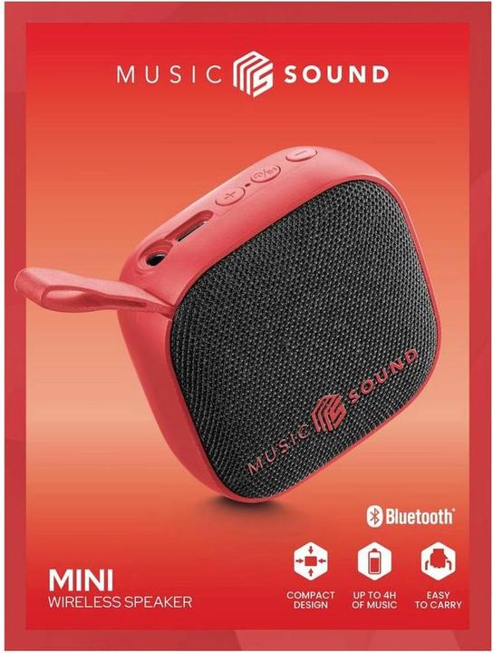 Produktbild Music Sound Btspkmsmini3r (4 h)