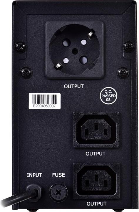 Produktbild Gembird EG-UPS-031 650 VA (650 VA, 390 W, Line-Interaktiv USV)