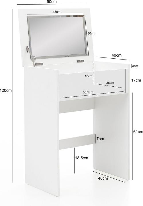 Actual product image FineBuy Michael (60 x 40 x 81 cm)