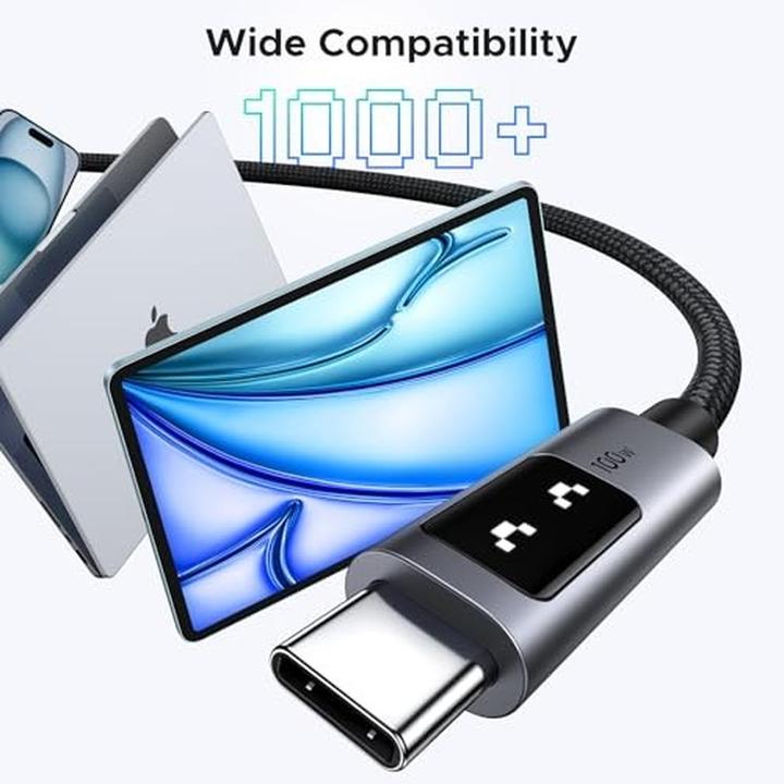 Produktbild Ugreen USB C — USB C (0.50 m, USB 2.0, 100 W)