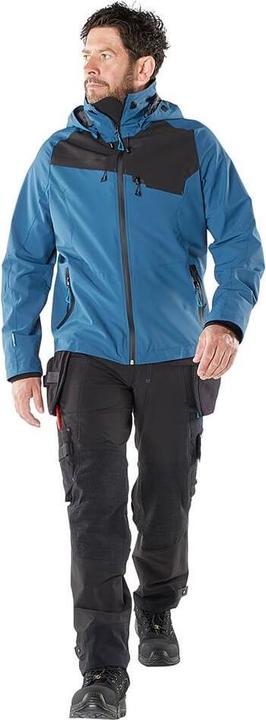 Actual product image Mascot Mens Rain Jacket Advanced blue size 2XL (XXL)