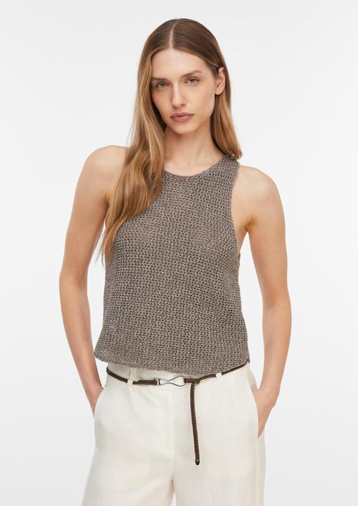 Produktbild Comma Mouliné-Pointelle-Top (38)