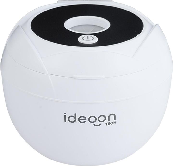 Immagine prodotto Ideoon Ultraschallreiniger 25 Watt, 200 ml, 11,3 x 11,3 x 8,9 cm, weiss (45 kHz, 200 ml)