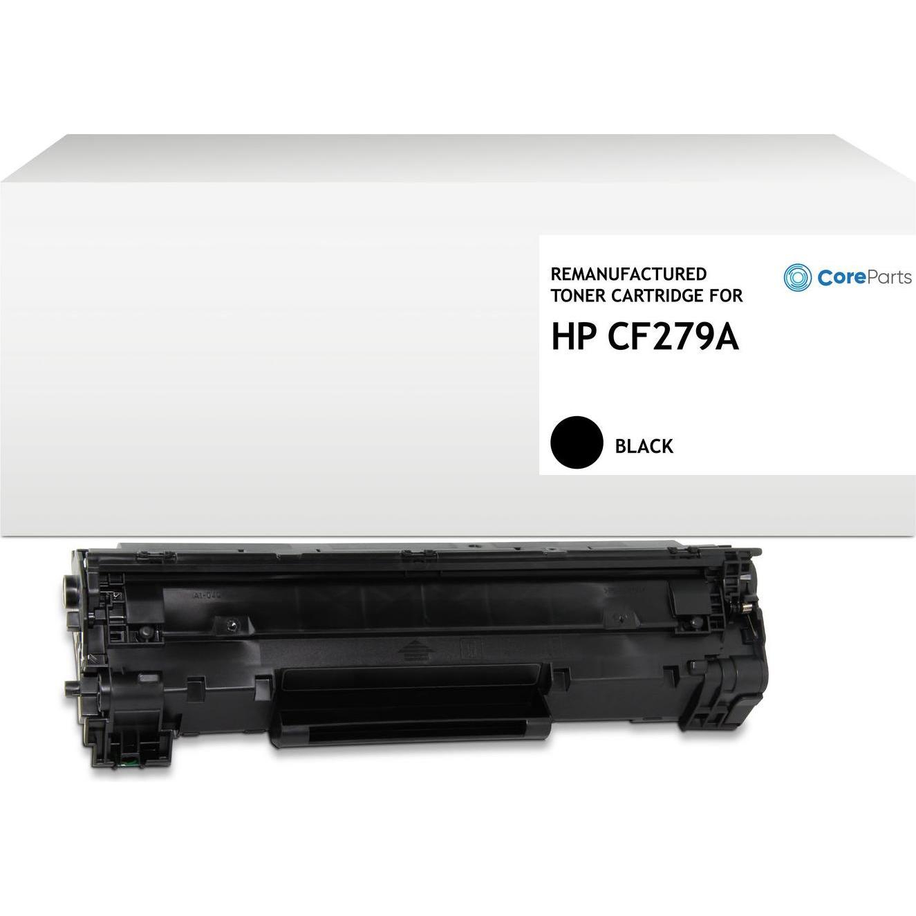 CoreParts, Toner, Toner Black for HP, Pages: