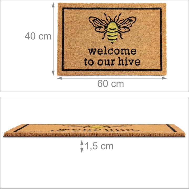 Immagine prodotto Relaxdays Zerbino (60 x 40 cm)