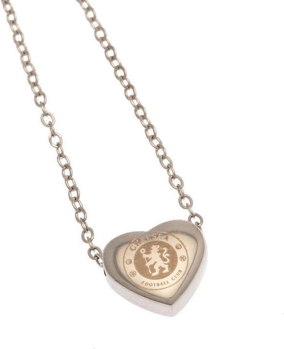 Immagine prodotto Chelsea FC Collier e pendente a forma di cuore (100% materiale sintetico)