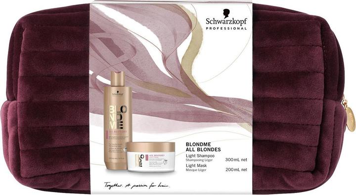 Schwarzkopf Professional BlondMe All Blondes Light Geschenkset (Haarpflege Set)