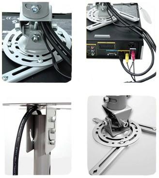 Produktbild Reflecta Vexus Deckenhalterung silber (Decke)