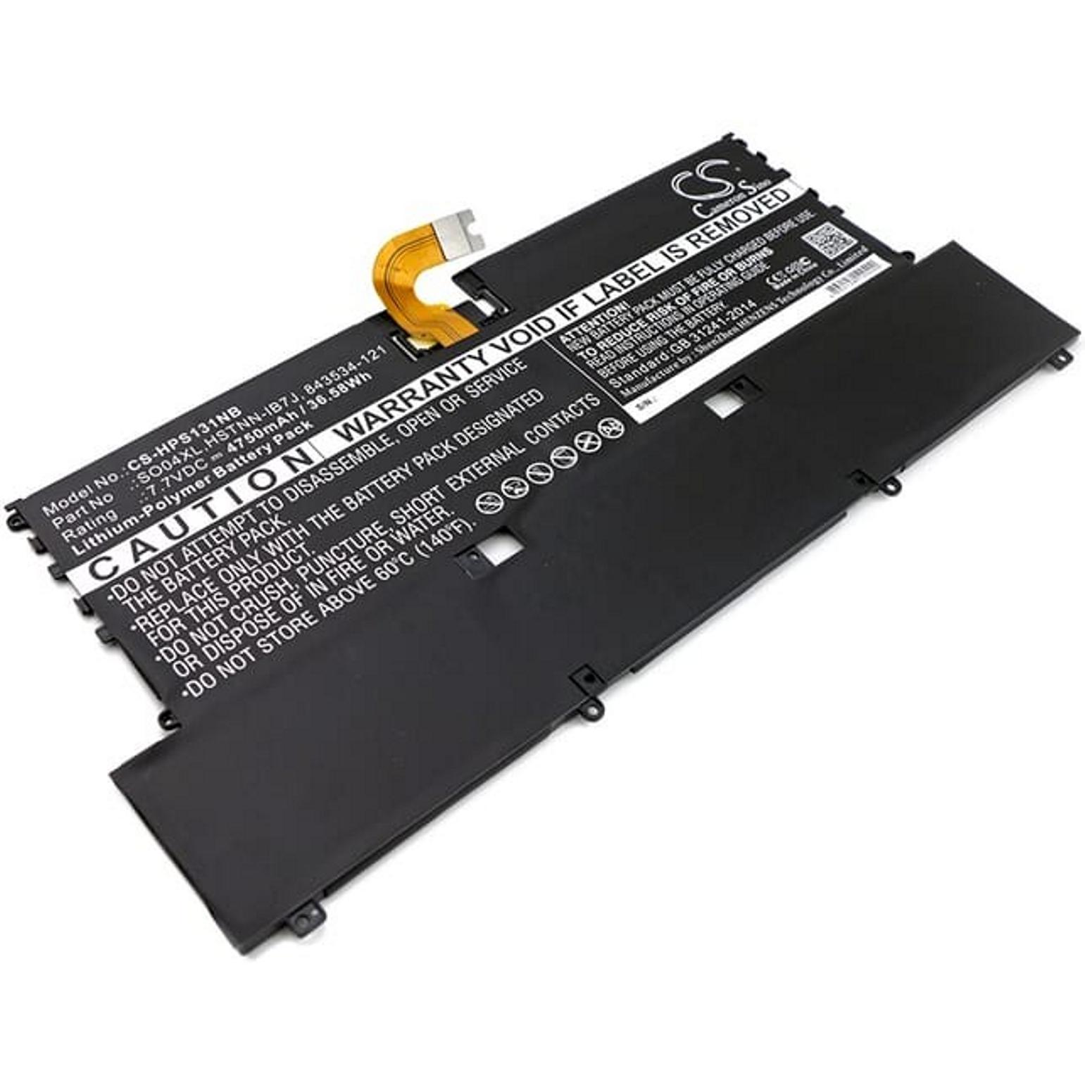 AGI Akku kompatibel mit HP HSTNN-IB7J (1 Zellen, 4750 mAh), Notebook Akku, Schwarz