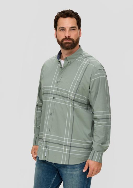 Immagine prodotto s.Oliver Hemd Slim: Karohemd aus Baumwollstretch (3XL)