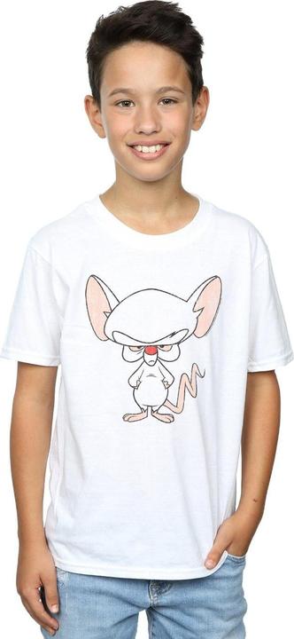 Actual product image Universal Textiles Boys The Brain Classic Pose T-Shirt (104)