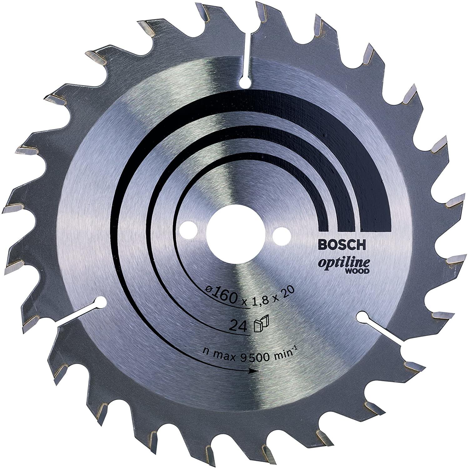 Bosch Professional Zubehör, Sägeblatt, PRO Wood Kreissägeblatt, 160 x 1.8 x 20 mm