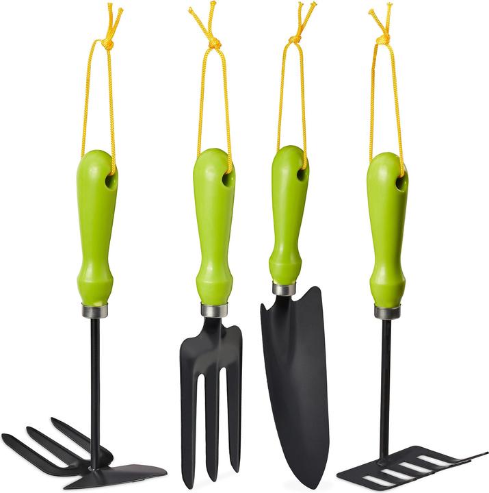 Relaxdays Garden Tool 4 Piece Set