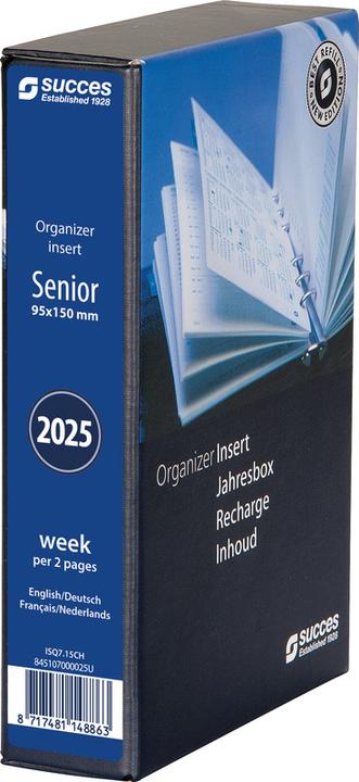 Succes Contenu annuel complet Senior janvier - décembre (9,5 x 15 cm, 1 jour / 1 page)