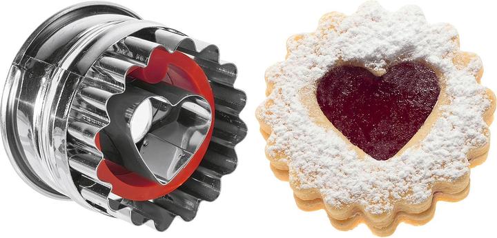 Actual product image Westmark Linzer cookie cutter "Heart"