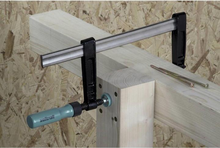 Produktbild wolfcraft wolfcraft 1 SC - Schraubzwinge 80/200mm (200 mm)