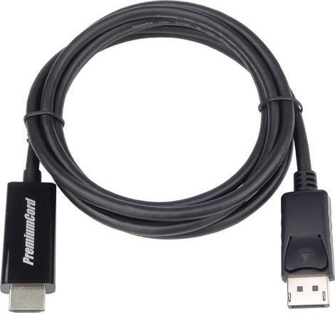 Produktbild PremiumCord kportadk01-05 DisplayPort HDMI Black (5 m, DisplayPort, 1.3)