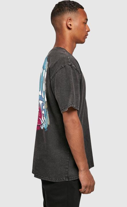Produktbild Merchcode Random Life Acid Washed Heavy Oversized Tee - 112665 (L)