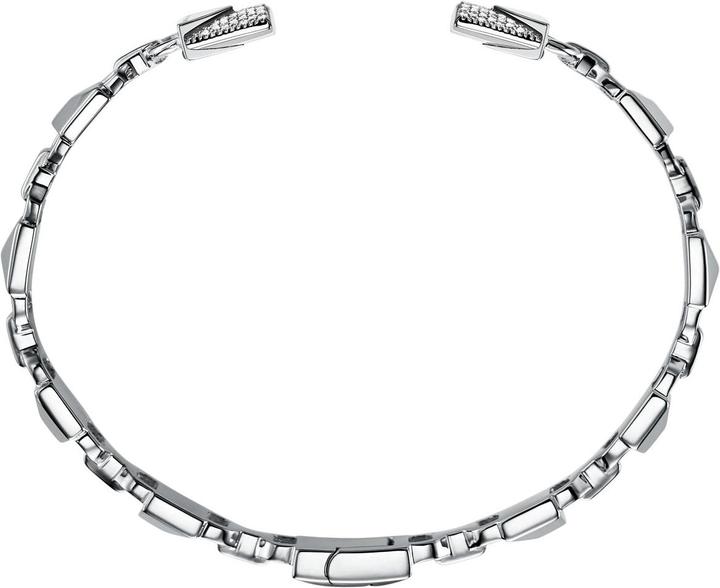 Immagine prodotto Michael Kors Mercer Link Bangle (5.90 cm, Argento)