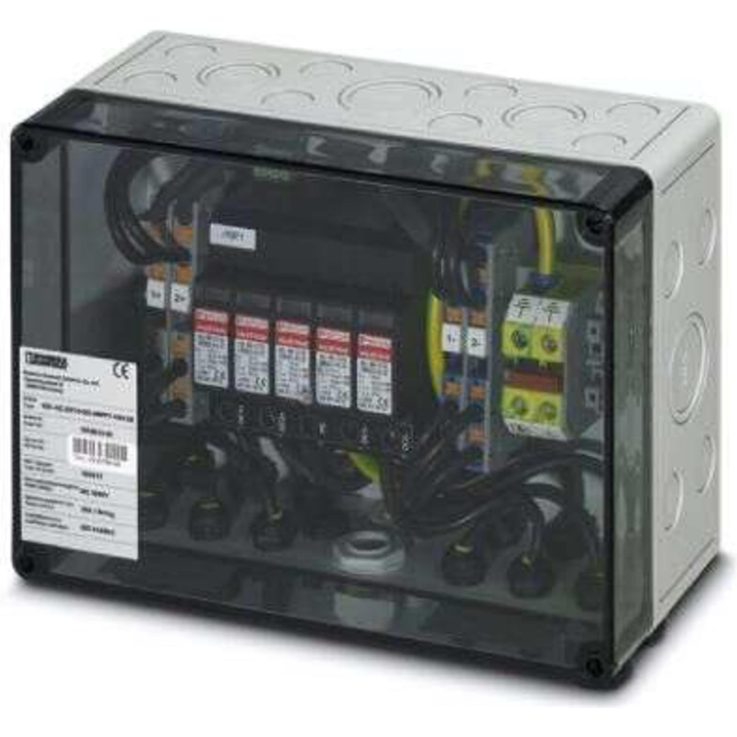 Phoenix Contact, Generatore di corrente, 1016813 SOL-SC-2ST-0-DC-2MPPT-1001SE Scatola di giunzione per generatori - Accessori per