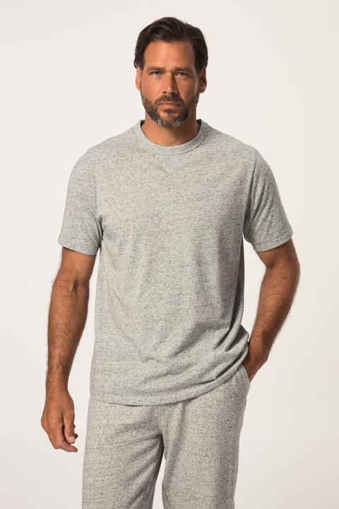Immagine prodotto JP1880 T-shirt in jersey mélange con scollo a girocollo e mezze maniche (3XL)