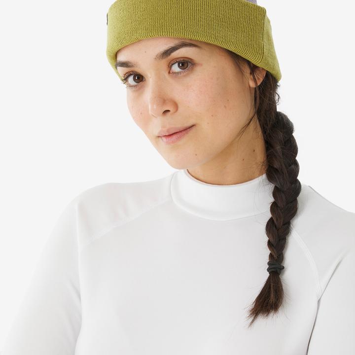 Image du produit Wedze Sous-vêtement thermique de ski chaud et respirant femme, BL 500 blanc (M)