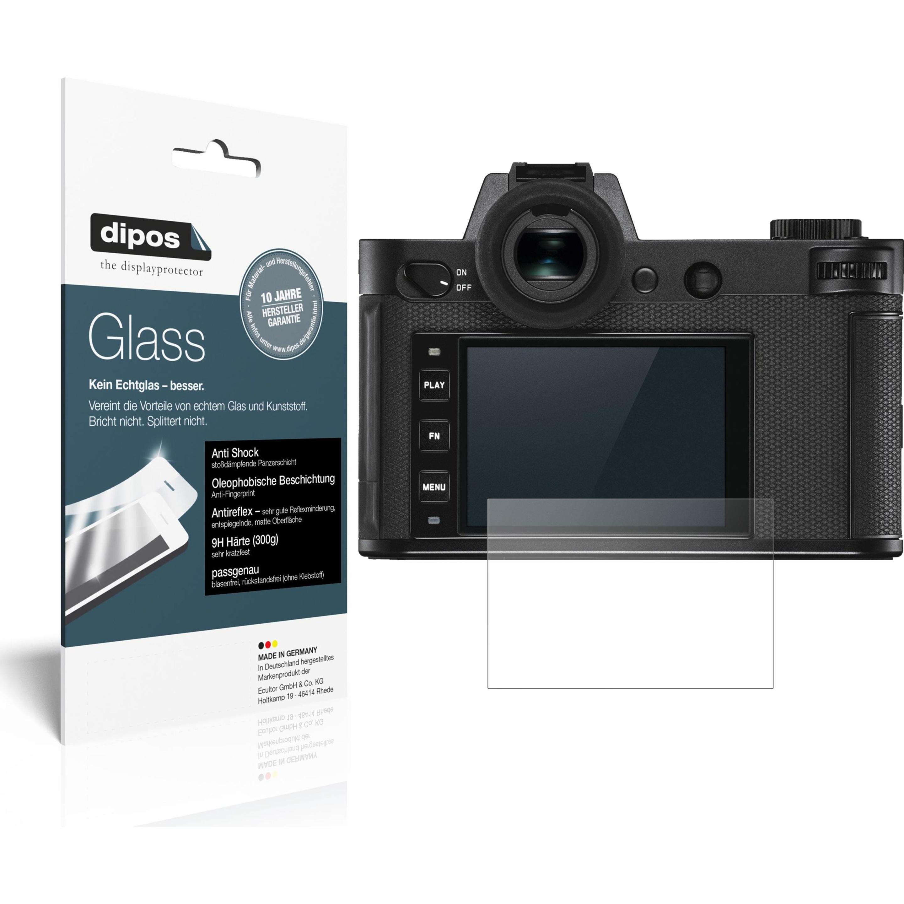 Dipos Displayschutz Anti-Shock (Displayschutz, Leica SL2), Kameraschutz, Transparent
